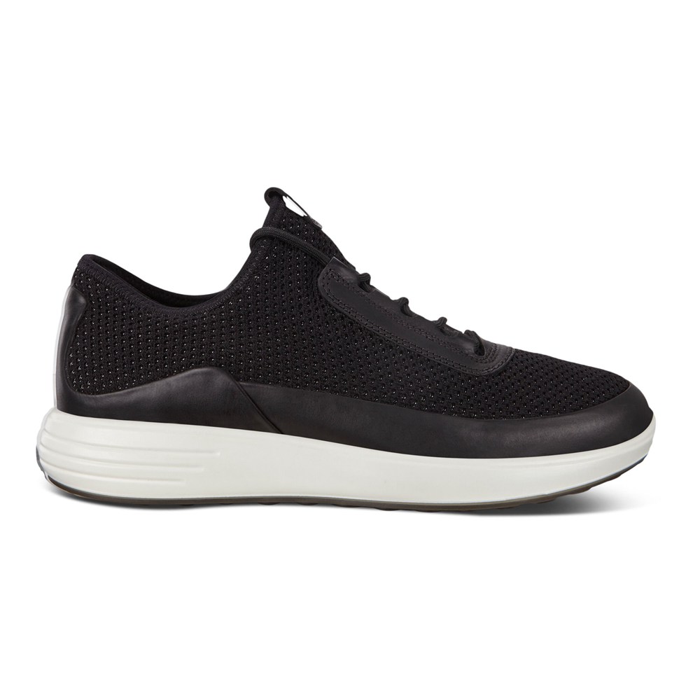 Tenis Hombre - ECCO Soft 7 Runner Meshs - Negros - TOM398642